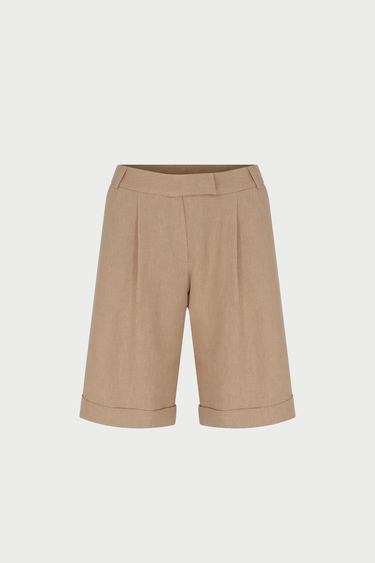 Short Marde en chamois amande