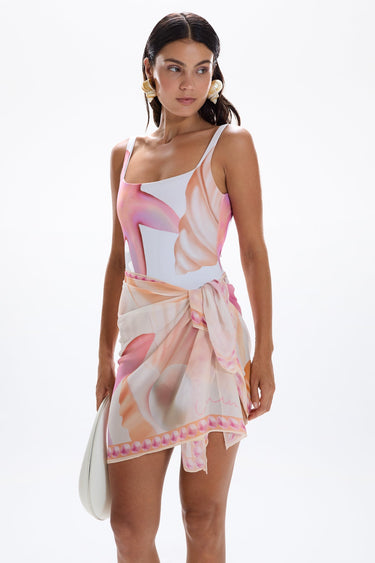 Short Scarf - Tahiti Pink - WONROB