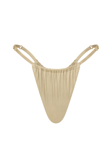 Lillia Bikini Bottom Khaki - WONROB