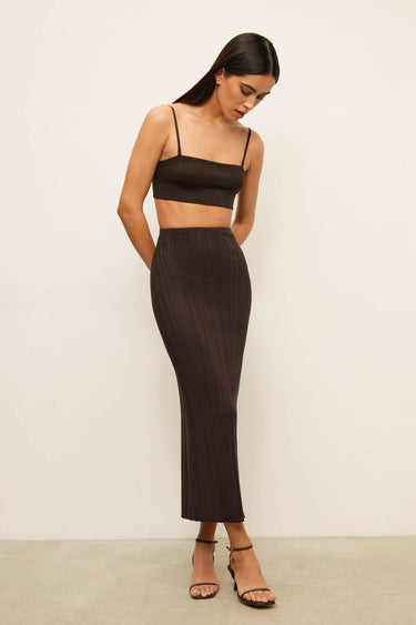 BALI skirt, chocolate