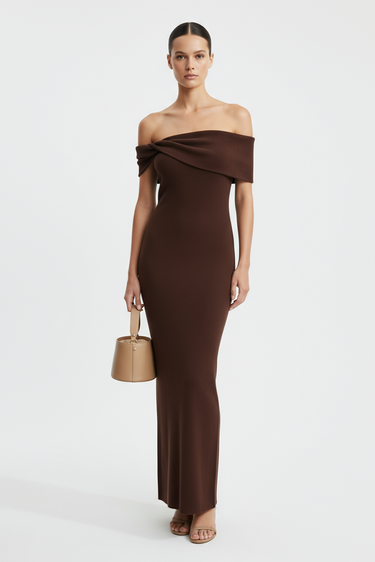 LEVANA dress, chocolate