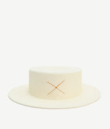 Cut Out-Detail Canotier Hat - WONROB