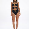 Diamond Seastar Swimsuit - Black - WONROB