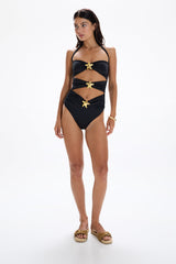 Diamond Seastar Swimsuit - Black - WONROB