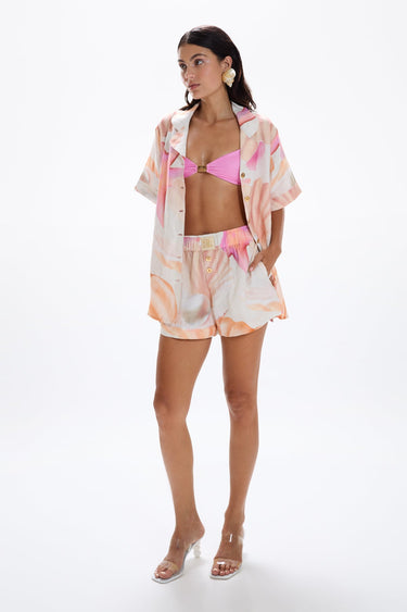 Breakers Boxer Shorts - Tahiti Pink - WONROB