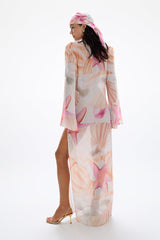 Hotline Seastar Maxi Dress - Tahiti Pink - WONROB