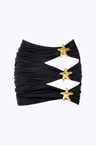 Coupe Seastar Skirt - Black - WONROB