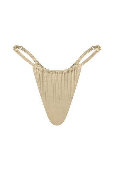 Lillia Bikini Bottom Khaki - WONROB