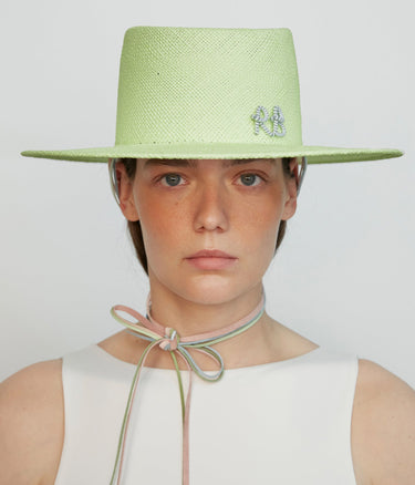 Neck Tie & Chin Strap Hat - WONROB