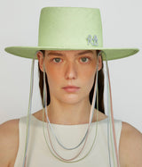 Neck Tie & Chin Strap Hat - WONROB