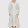 Gaia Maxi Dress in Ivory — ATOIR