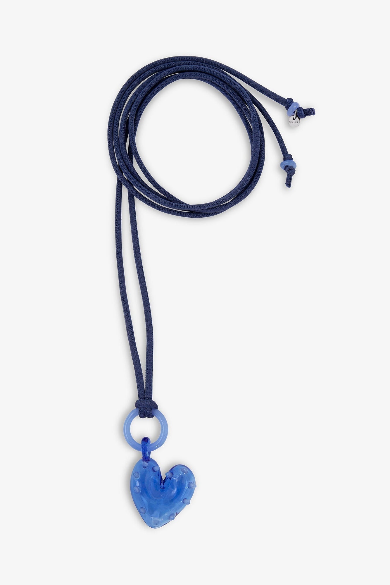 Heart of glass necklace