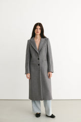 Izmir Long Coat Grey