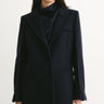 Izmir Long Coat Dark Blue