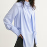 Marea Silk Top Blue Lavender