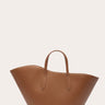 Open Tulip Tote Medium Chestnut - WONROB