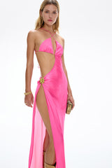 Villa Maxi Dress - Barbie - WONROB