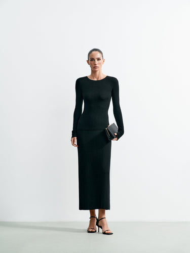VIVIAN skirt, black