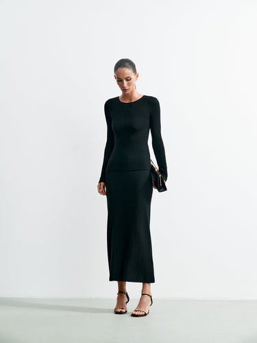 VIVIAN skirt, black