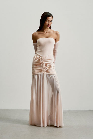 Robe FLORENCE, rose clair