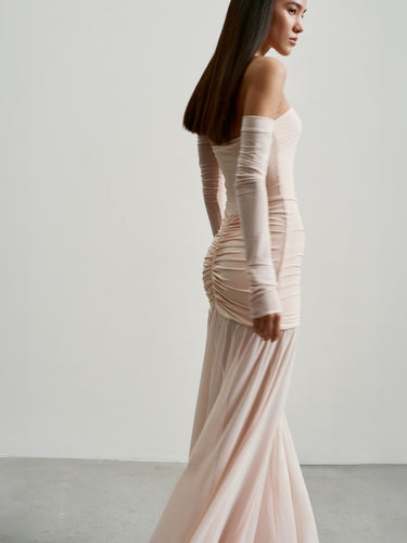 Robe FLORENCE, rose clair