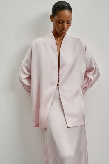 Chemisier kimono TAMUNA, rose