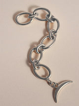 Banana Chain Bracelet Silver - WONROB