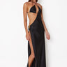 Villa Maxi Dress Seastar - Black - WONROB