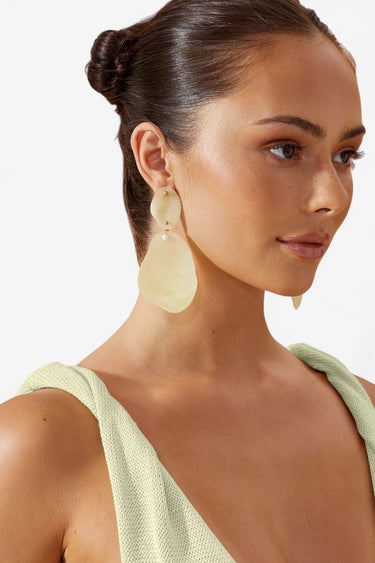 Senso Earrings Pistachio - WONROB