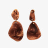 Senso Earrings Tortoise - WONROB