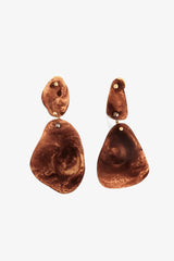 Senso Earrings Tortoise - WONROB