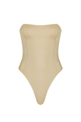 Ella Bodysuit Gold - WONROB