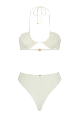 Malani Bikini Top Ivory - WONROB