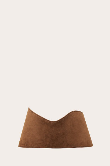 Flow Corset Mushroom Suede - WONROB