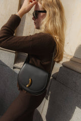 Maccheroni Saddle Bag Black - WONROB