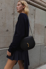 Maccheroni Saddle Bag Black - WONROB