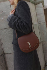 Maccheroni Saddle Bag Chestnut - WONROB