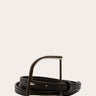 Mega Buckle Belt Black - WONROB