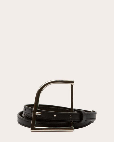 Mega Buckle Belt Black