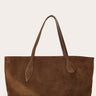 Mega Sprout Tote Chestnut Suede - WONROB