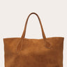 Mega Sprout Tote Rhum Suede - WONROB