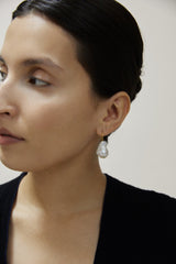 Minimalist Baroque Earrings Gold - WONROB