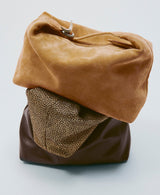 Pillow Pouch Suede Rhum - WONROB