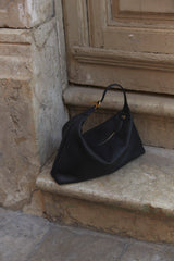 Pillow Shoulder Bag Black - WONROB