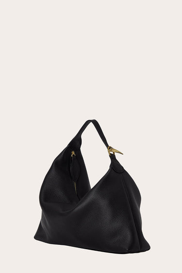 Pillow Shoulder Bag Black - WONROB