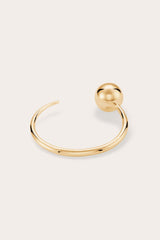 Point & Sphere Bangle Gold - WONROB