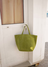 Sprout Tote Army Suede - WONROB