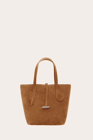 Sprout Tote Mini Rhum Suede - WONROB