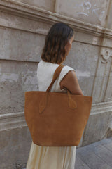 Sprout Tote Rhum Suede - WONROB