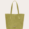 Tall Sprout Tote Army Suede - WONROB